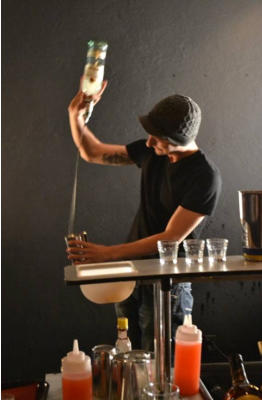hire a flair bartender in Vancouver